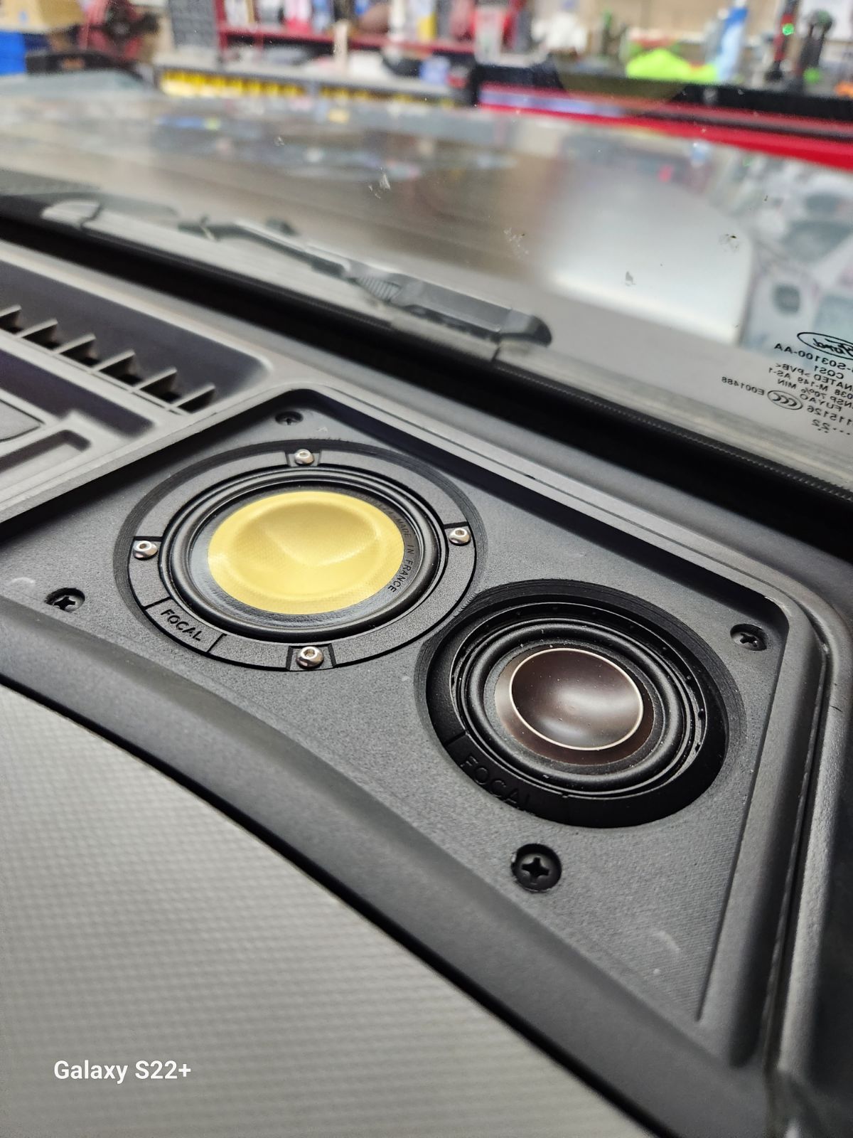 Ford Bronco Dash Speaker Pod with Grill